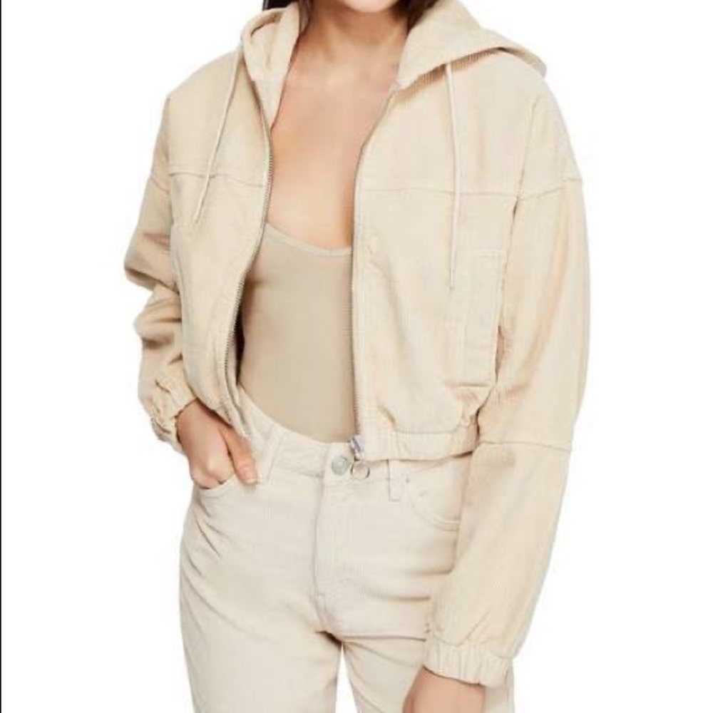bdg cropped corduroy jacket